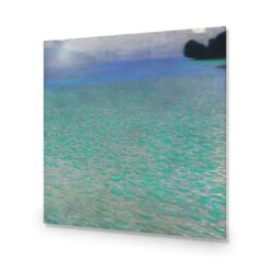 On The Lake Attersee By Gustav Klimt -WALL ART DESGIN SALE on the lake attersee by gustav klimt acrylic glass no border no frame 37x37cm 853347