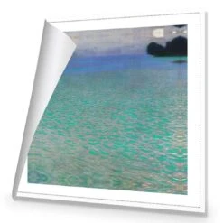 On The Lake Attersee By Gustav Klimt -WALL ART DESGIN SALE on the lake attersee by gustav klimt canvas rolled canvas 37x37cm 649879