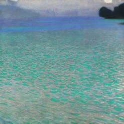 On The Lake Attersee By Gustav Klimt