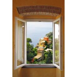 Open Window In Italy