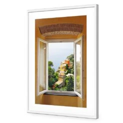 Open Window In Italy -WALL ART DESGIN SALE open window in italy canvas stretched canvas 45x30cm 759781