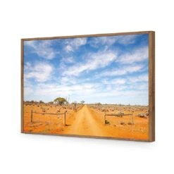 Outback Road (rectangle) 18 Outback Road (rectangle) -WALL ART DESGIN SALE outback road rectangle acrylic glass no border natural frame 45x30cm 221049