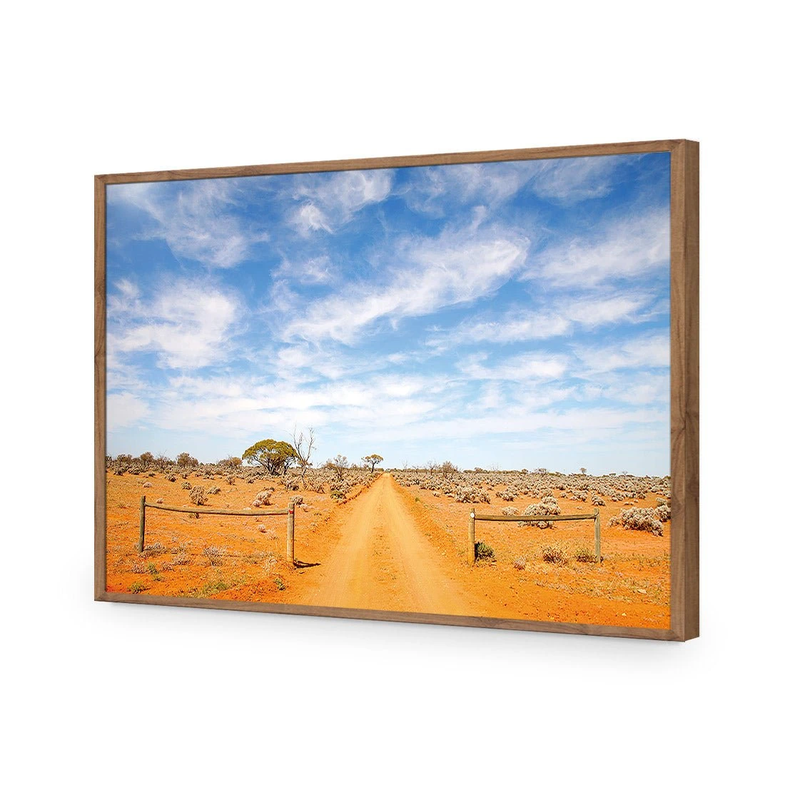 Outback Road (rectangle) Outback Road (rectangle) -WALL ART DESGIN SALE outback road rectangle acrylic glass no border natural frame 45x30cm 221049