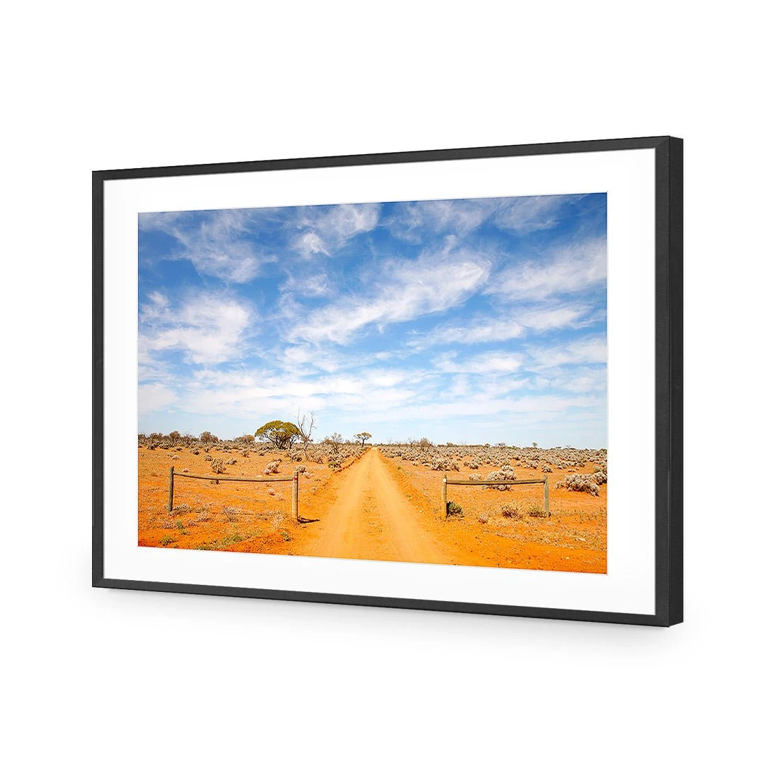 Outback Road (rectangle) Outback Road (rectangle) -WALL ART DESGIN SALE outback road rectangle acrylic glass with border black frame 45x30cm 198298