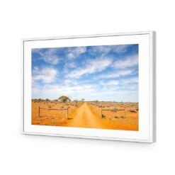 Outback Road (rectangle) 11 Outback Road (rectangle) -WALL ART DESGIN SALE outback road rectangle acrylic glass with border white frame 45x30cm 583667