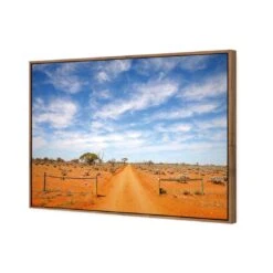Outback Road (rectangle) 7 Outback Road (rectangle) -WALL ART DESGIN SALE outback road rectangle canvas natural floating frame 45x30cm 353763