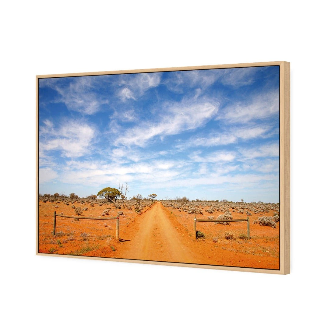 Outback Road (rectangle) Outback Road (rectangle) -WALL ART DESGIN SALE outback road rectangle canvas oak floating frame 45x30cm 924581