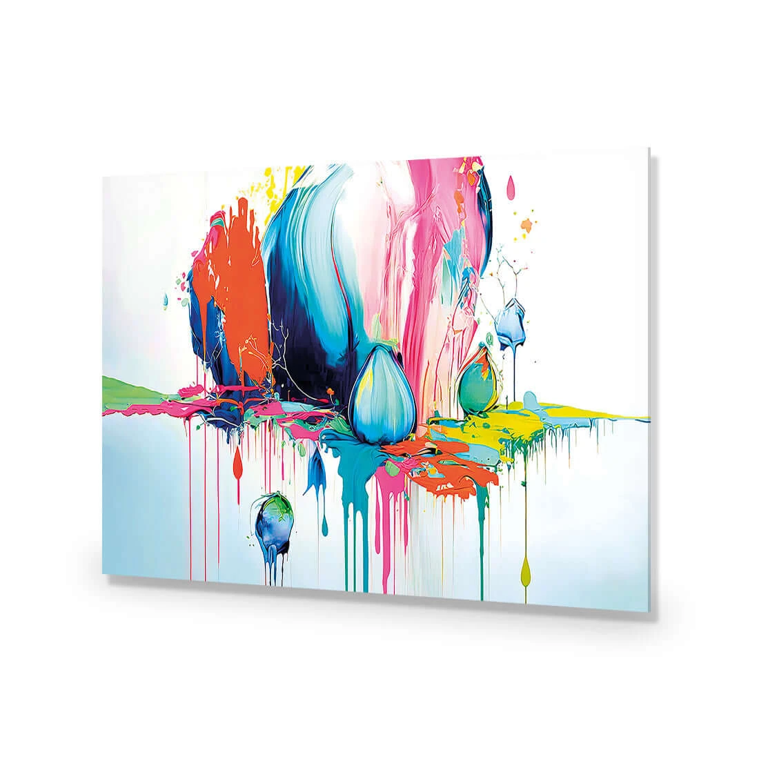 Paint Drip Buds (Rectangle) Paint Drip Buds (Rectangle) -WALL ART DESGIN SALE paint drip buds rectangle acrylic glass no border no frame 45x30cm 890265