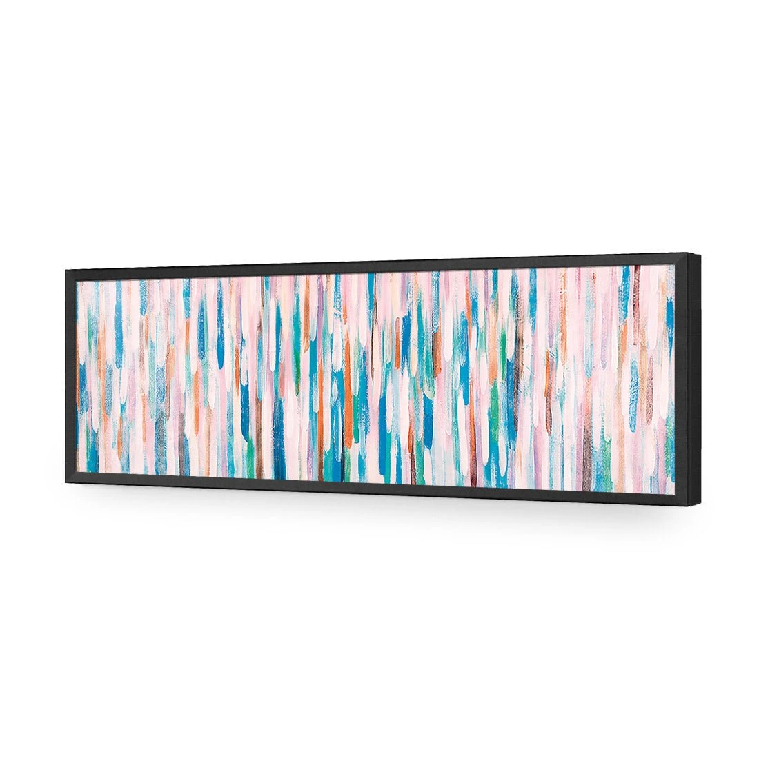 Painted Rain, Pastel (Long) Painted Rain, Pastel (Long) -WALL ART DESGIN SALE painted rain pastel long canvas stretched canvas 60x20cm 864311