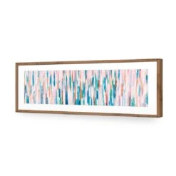 Painted Rain, Pastel (Long) 13 Painted Rain, Pastel (Long) -WALL ART DESGIN SALE painted rain pastel long canvas stretched canvas 60x20cm 967101