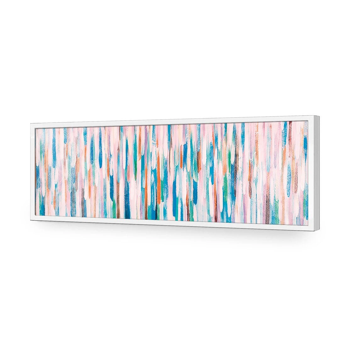 Painted Rain, Pastel (Long) Painted Rain, Pastel (Long) -WALL ART DESGIN SALE painted rain pastel long canvas stretched canvas 60x20cm 969739