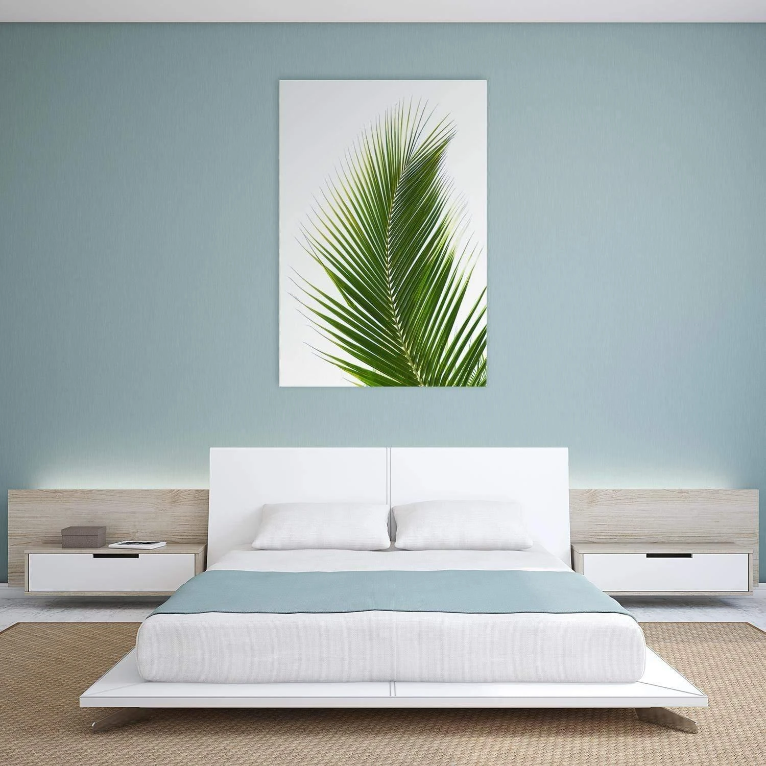Palm Frond Palm Frond -WALL ART DESGIN SALE palm frond canvas stretched canvas 45x30cm 824517
