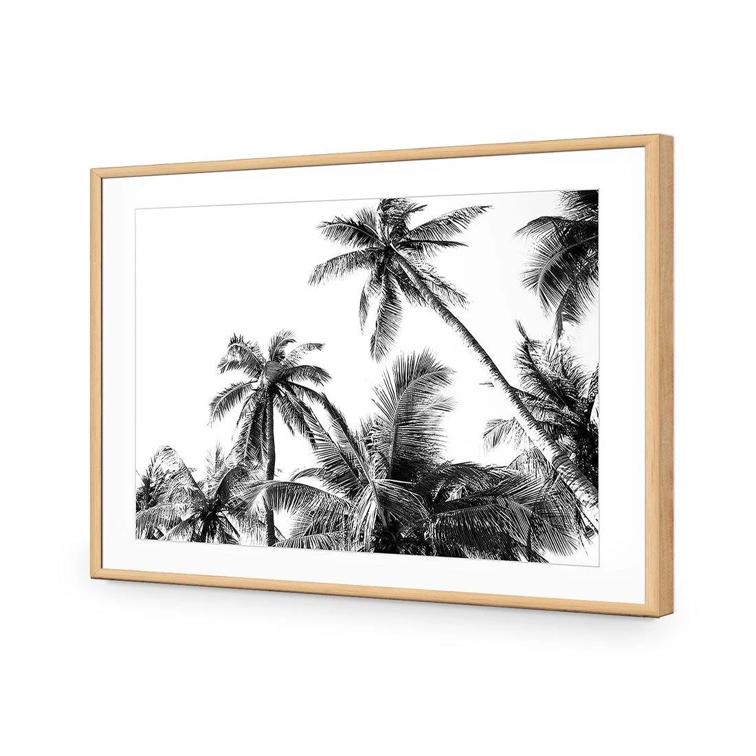Palm Projections Palm Projections -WALL ART DESGIN SALE palm projections acrylic glass with border oak frame 45x30cm 815896