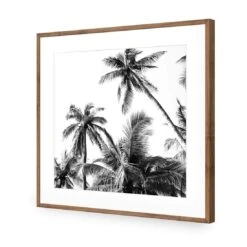 Palm Projections (Square) -WALL ART DESGIN SALE palm projections square canvas stretched canvas 37x37cm 128713