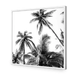 Palm Projections (Square) -WALL ART DESGIN SALE palm projections square canvas stretched canvas 37x37cm 287247