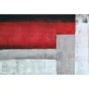 Panel Scheme, Red -WALL ART DESGIN SALE panel scheme red canvas stretched canvas 45x30cm 529253