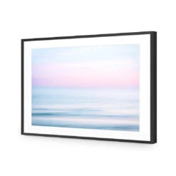 Pastel Ocean -WALL ART DESGIN SALE pastel ocean acrylic glass with border black frame 45x30cm 769707