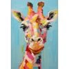 Pastel Painted Giraffe
