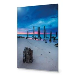Pink Horizon Reflected -WALL ART DESGIN SALE pink horizon reflected acrylic glass no border no frame 45x30cm 131239