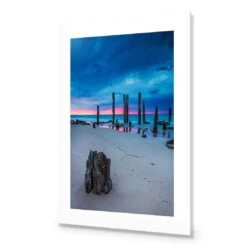Pink Horizon Reflected -WALL ART DESGIN SALE pink horizon reflected acrylic glass with border no frame 45x30cm 496959