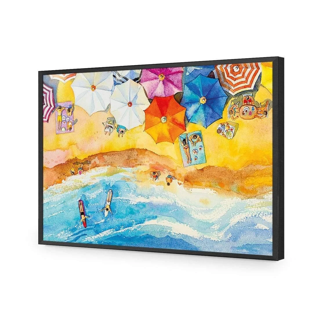 Pleasure Beach Pleasure Beach -WALL ART DESGIN SALE pleasure beach acrylic glass no border black frame 45x30cm 617364