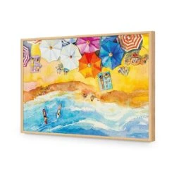 Pleasure Beach 17 Pleasure Beach -WALL ART DESGIN SALE pleasure beach acrylic glass no border oak frame 45x30cm 417605