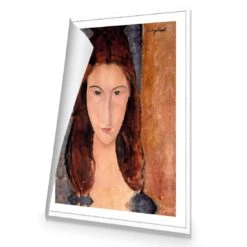 Portrait Of Jeanne Hebuterne By Modigliani -WALL ART DESGIN SALE portrait of jeanne hebuterne by modigliani canvas rolled canvas 45x30cm 198521
