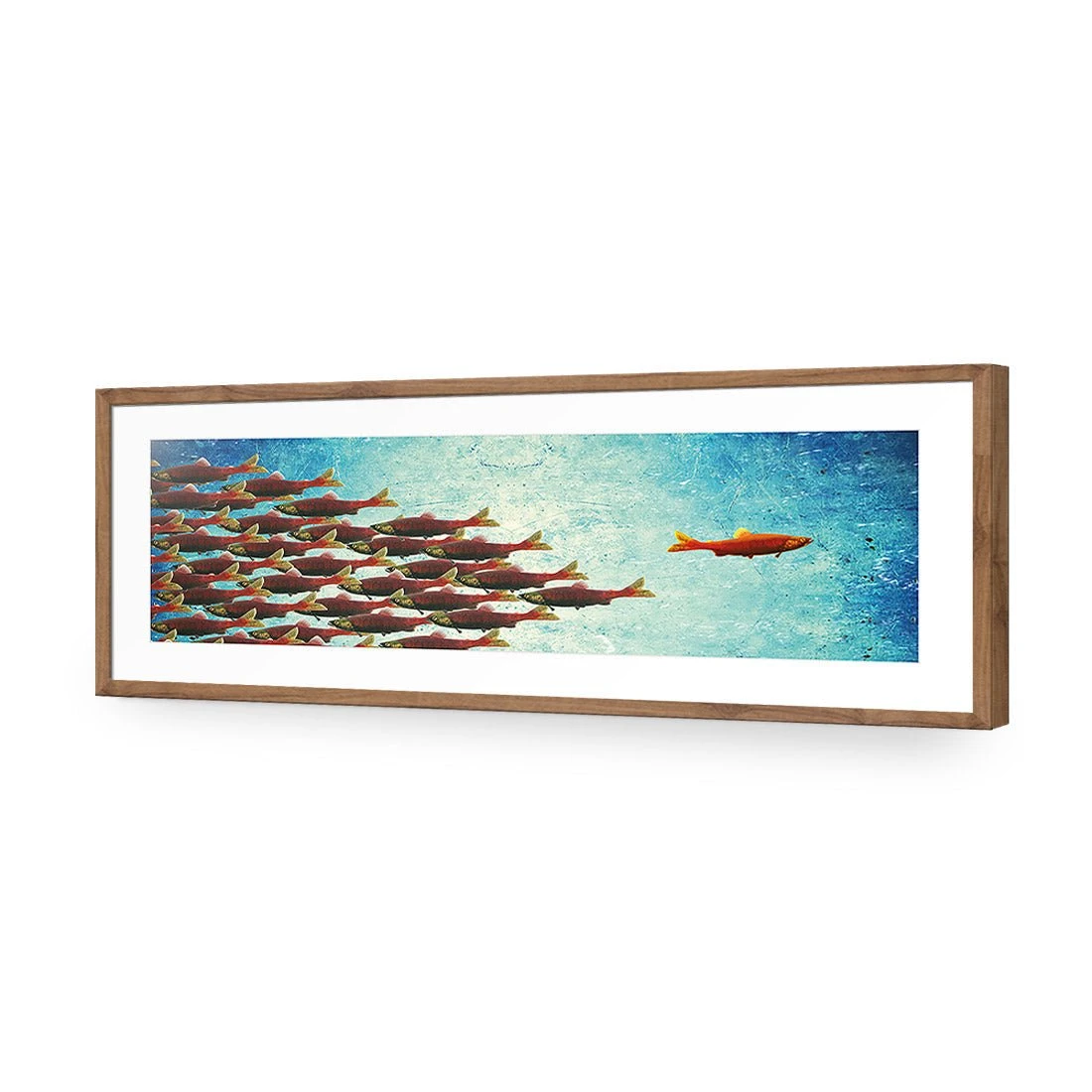 Reaching Out (long) Reaching Out (long) -WALL ART DESGIN SALE reaching out long acrylic glass with border natural frame 90x30cm 953653