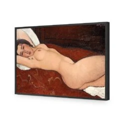 Reclining Nude By Modigliani 16 Reclining Nude By Modigliani -WALL ART DESGIN SALE reclining nude by modigliani acrylic glass no border black frame 45x30cm 964102