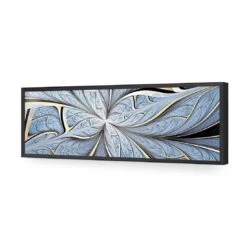 Regal (long) -WALL ART DESGIN SALE regal long acrylic glass no border black frame 90x30cm 684402
