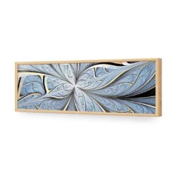Regal (long) -WALL ART DESGIN SALE regal long acrylic glass no border oak frame 90x30cm 153951