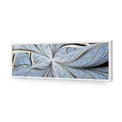 Regal (long) -WALL ART DESGIN SALE regal long acrylic glass no border white frame 90x30cm 907552