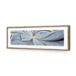 Regal (long) -WALL ART DESGIN SALE regal long acrylic glass with border natural frame 90x30cm 181019