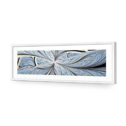 Regal (long) -WALL ART DESGIN SALE regal long acrylic glass with border white frame 90x30cm 386667