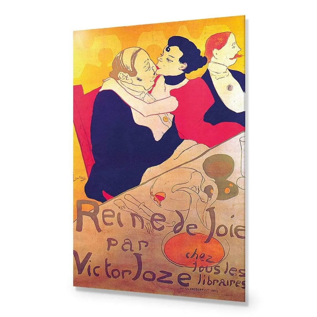 Reine de Joie By Toulouse-Lautrec Reine De Joie By Toulouse-Lautrec -WALL ART DESGIN SALE reine de joie by toulouse lautrec acrylic glass no border no frame 45x30cm 305568