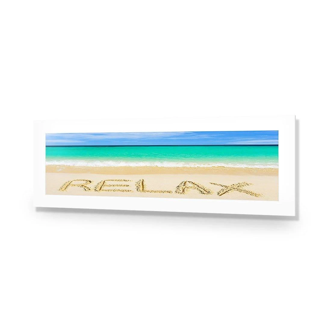 Relax on Beach (long) Relax On Beach (long) -WALL ART DESGIN SALE relax on beach long acrylic glass with border no frame 90x30cm 978044