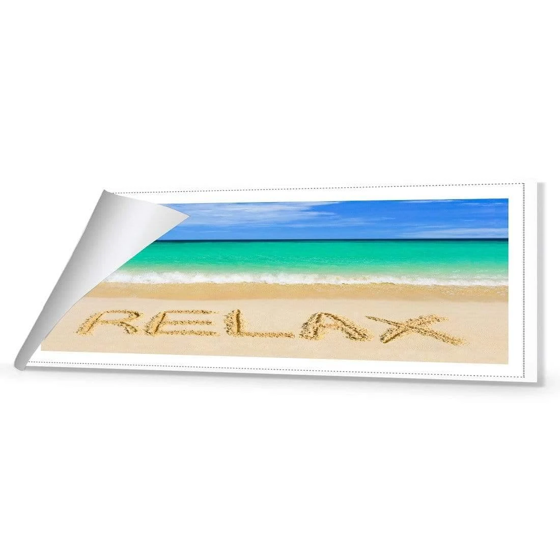 Relax on Beach (long) Relax On Beach (long) -WALL ART DESGIN SALE relax on beach long canvas rolled canvas 60x20cm 536523