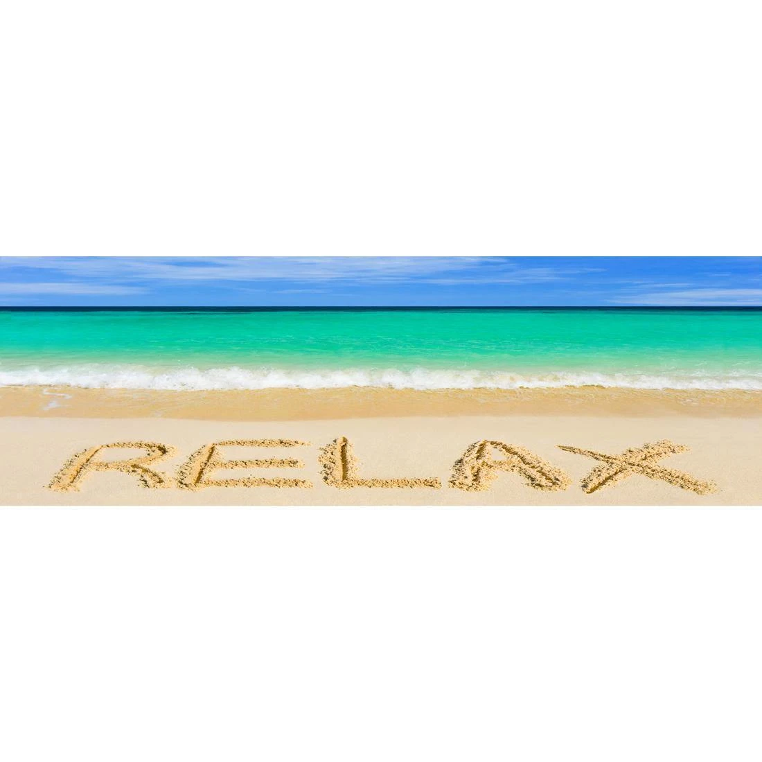 Relax on Beach (long) Relax On Beach (long) -WALL ART DESGIN SALE relax on beach long canvas stretched canvas 60x20cm 413019