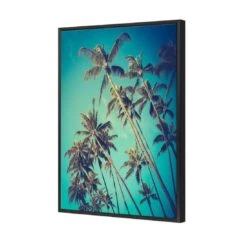 Retro Palm Skyscrapers -WALL ART DESGIN SALE retro palm skyscrapers canvas stretched canvas 45x30cm 348678