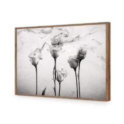 Rose Smoke 19 Rose Smoke -WALL ART DESGIN SALE rose smoke acrylic glass no border natural frame 45x30cm 153728
