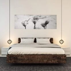 Rose Smoke (Long) -WALL ART DESGIN SALE rose smoke long canvas stretched canvas 60x20cm 516179