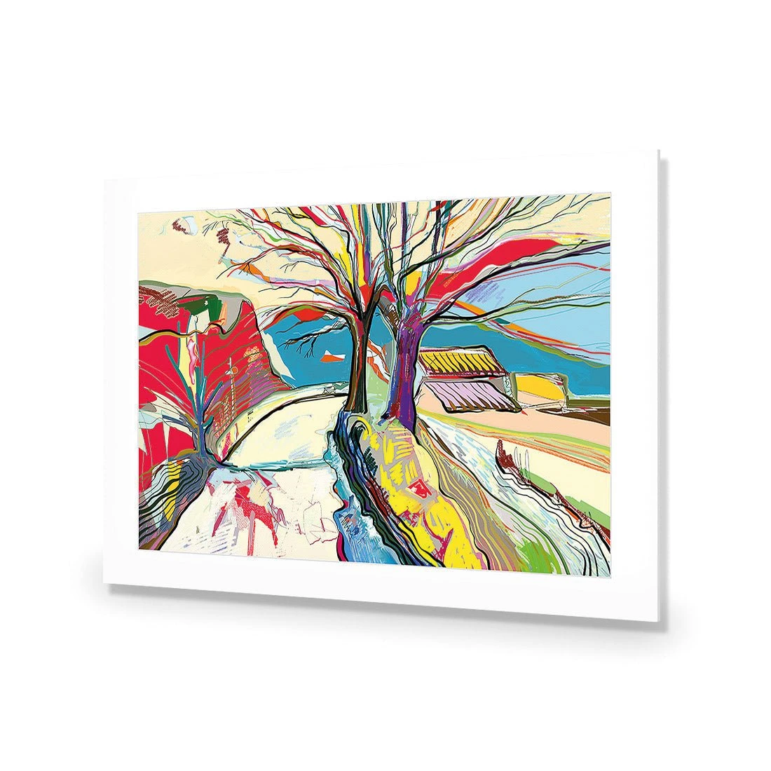 Rural Colour Rural Colour -WALL ART DESGIN SALE rural colour acrylic glass with border no frame 45x30cm 663100