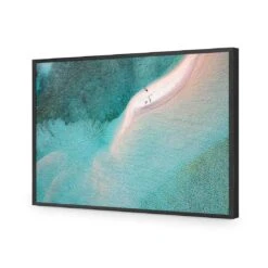 Sand Bask Basking -WALL ART DESGIN SALE sand bask basking acrylic glass no border black frame 45x30cm 735629