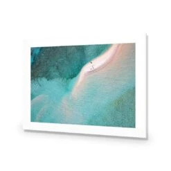 Sand Bask Basking -WALL ART DESGIN SALE sand bask basking acrylic glass with border no frame 45x30cm 755871