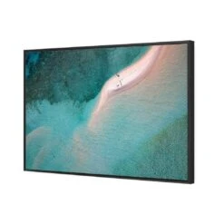 Sand Bask Basking -WALL ART DESGIN SALE sand bask basking canvas black floating frame 45x30cm 442468