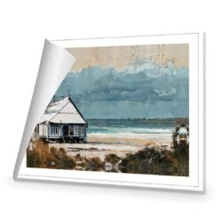 Shack At The Beach -WALL ART DESGIN SALE shack at the beach canvas rolled canvas 45x30cm 480345