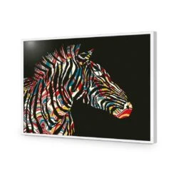 Silhouette Zebra 16 Silhouette Zebra -WALL ART DESGIN SALE silhouette zebra acrylic glass no border white frame 45x30cm 294756