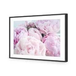 Softness -WALL ART DESGIN SALE softness acrylic glass with border black frame 45x30cm 359296