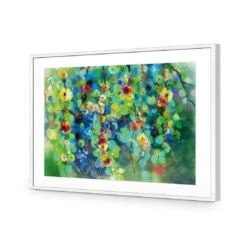 Spring Splendour I -WALL ART DESGIN SALE spring splendour i acrylic glass with border white frame 45x30cm 971811