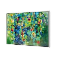 Spring Splendour I -WALL ART DESGIN SALE spring splendour i canvas white floating frame 45x30cm 792285